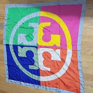 Tory burch silk scarf